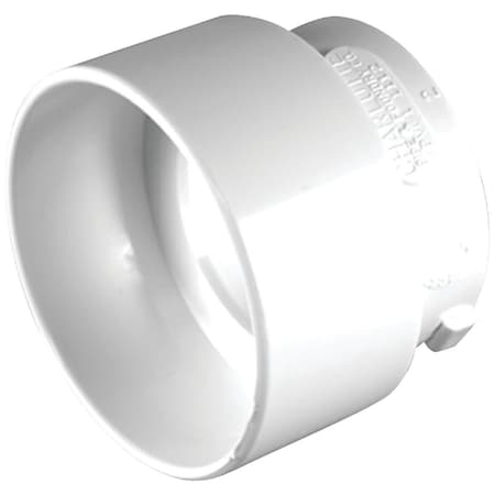 Charlotte Pipe And Foundry 3 In. Sch 30 SPG x 1-1/2 In. Sch 40 Hub DWV Reducing PVC Bushing PVC 01112 0600HA